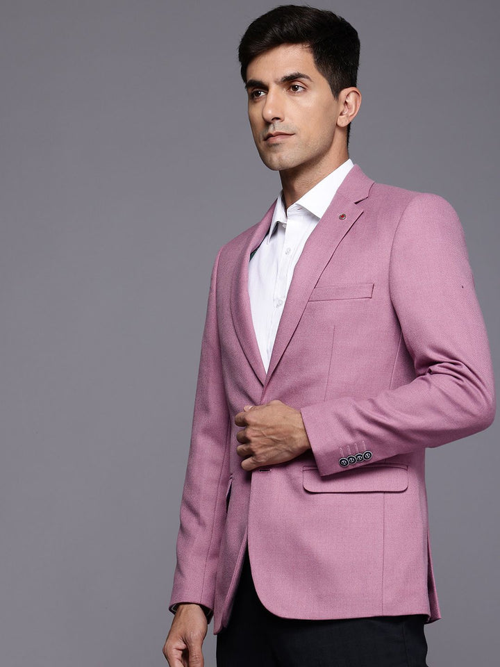 Raymond Notched Lapel Single-Breasted Formal Blazers