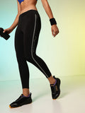 HRX by Hrithik Roshan Women Haptic Pulse Story Rapid-Dry Printed Running Tights
