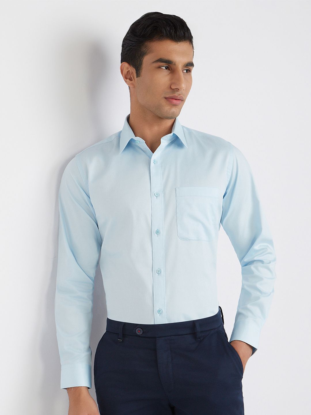 Raymond Pure Cotton Slim Fit Formal Shirt