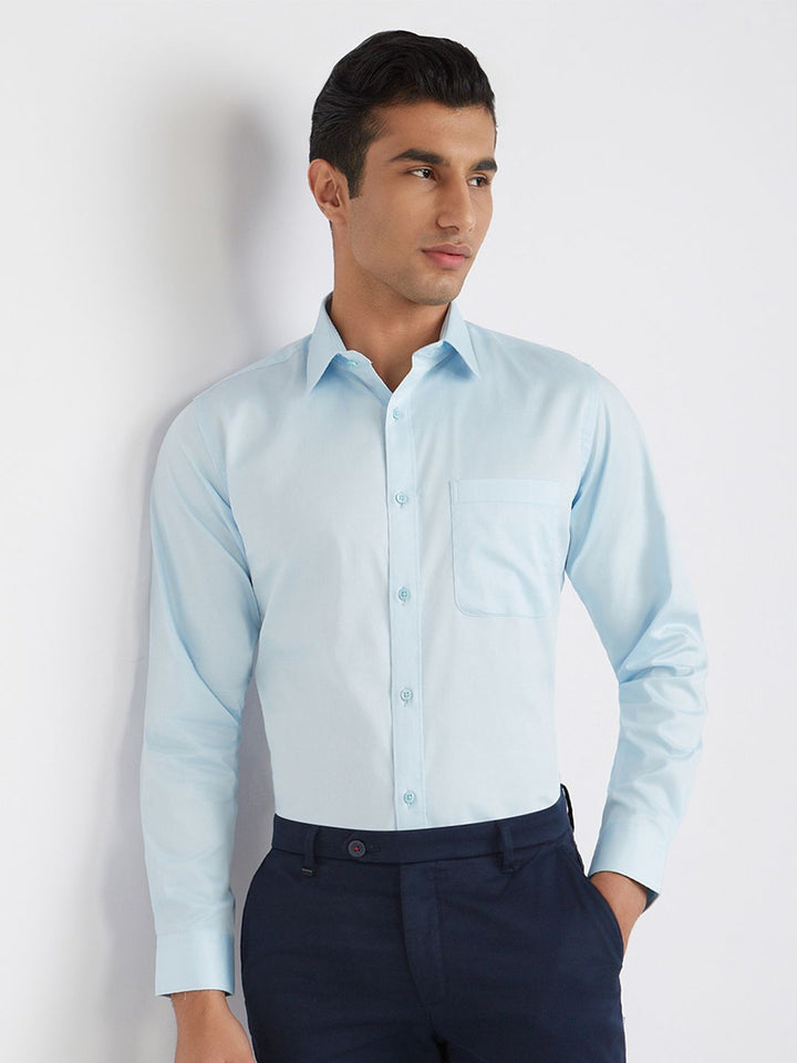 Raymond Pure Cotton Slim Fit Formal Shirt