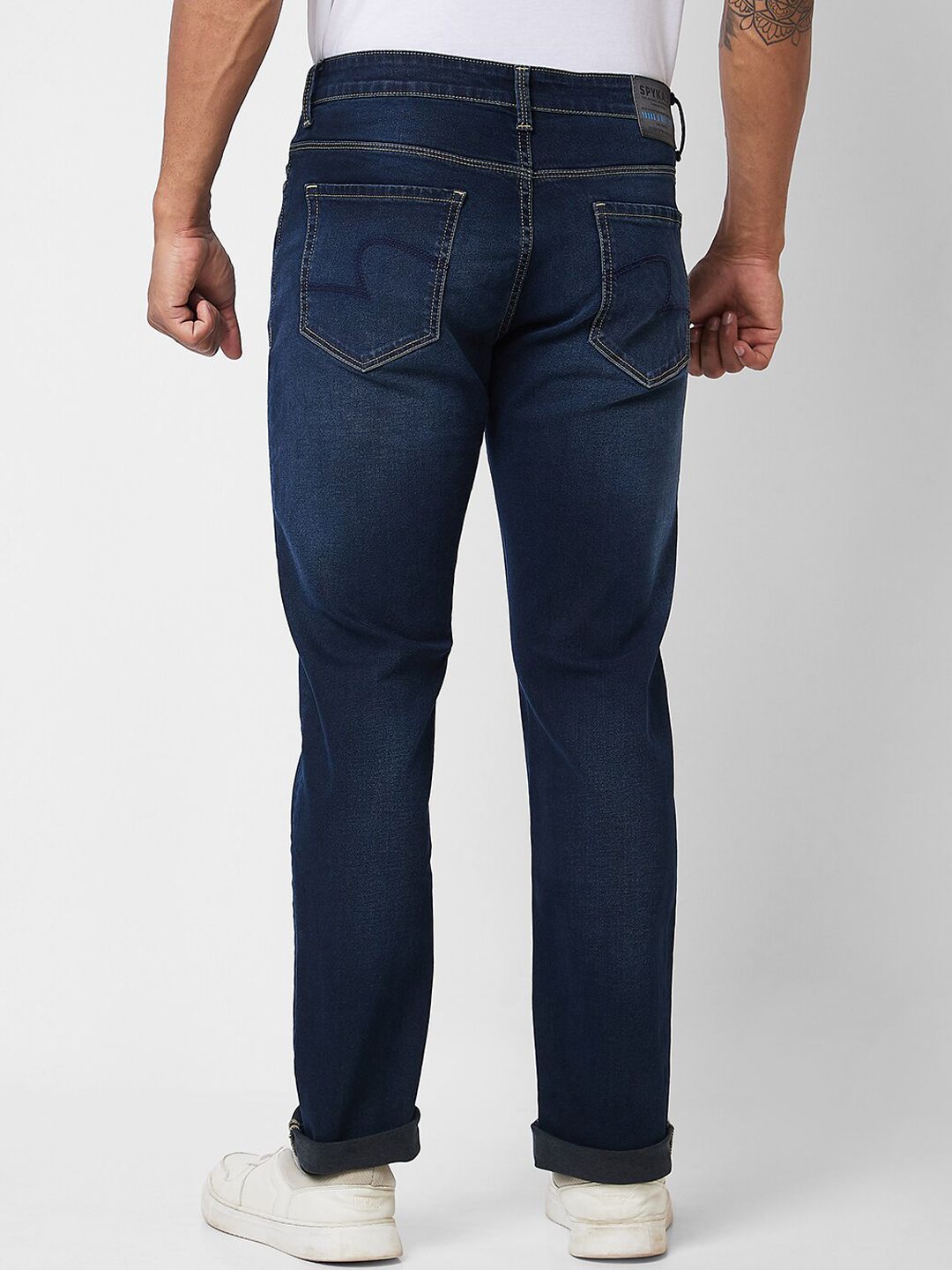 SPYKAR Men Relaxed Fit Light Fade Cotton Jeans