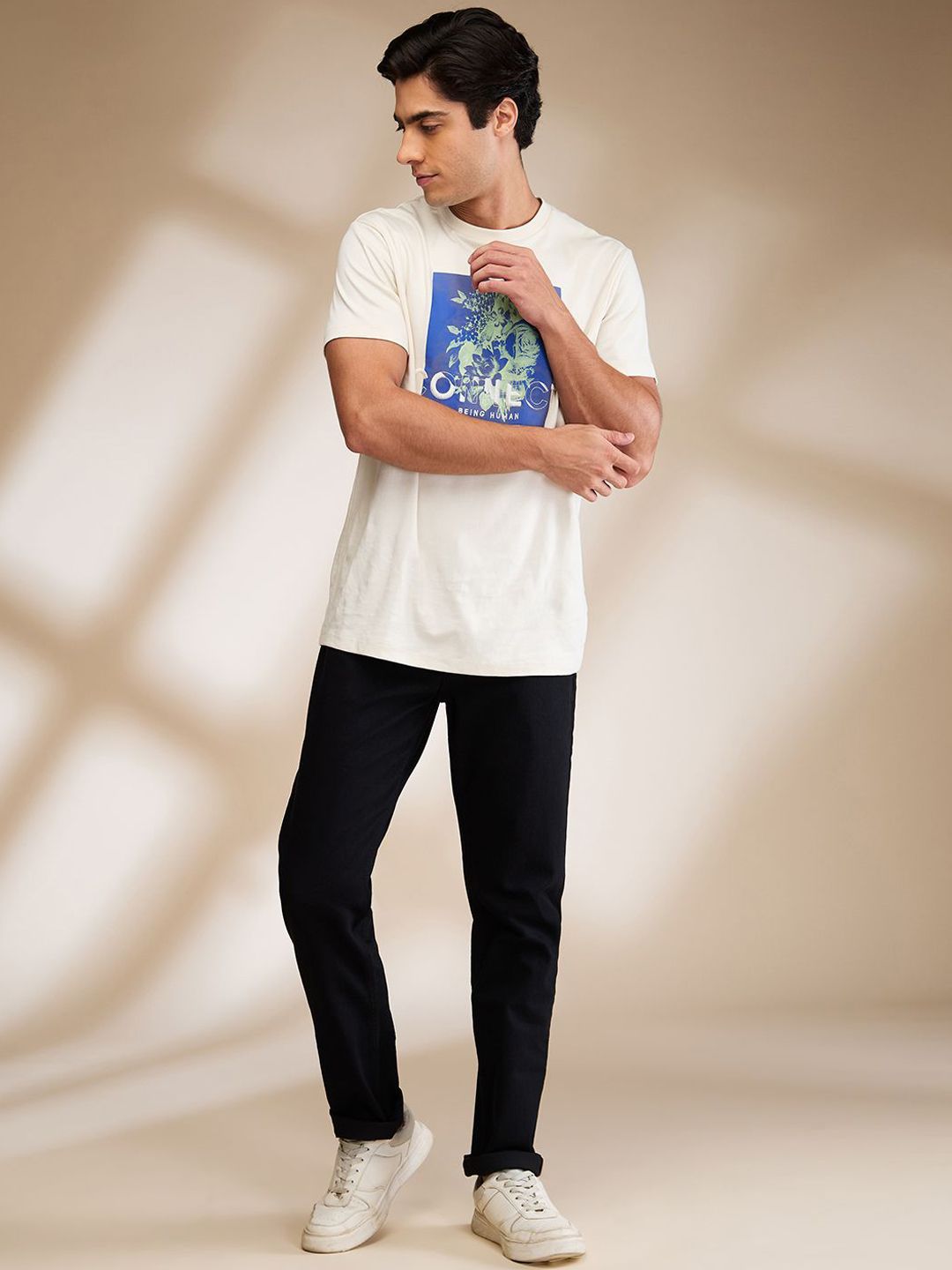Being Human Men Mid Rise Slim Fit Jeans