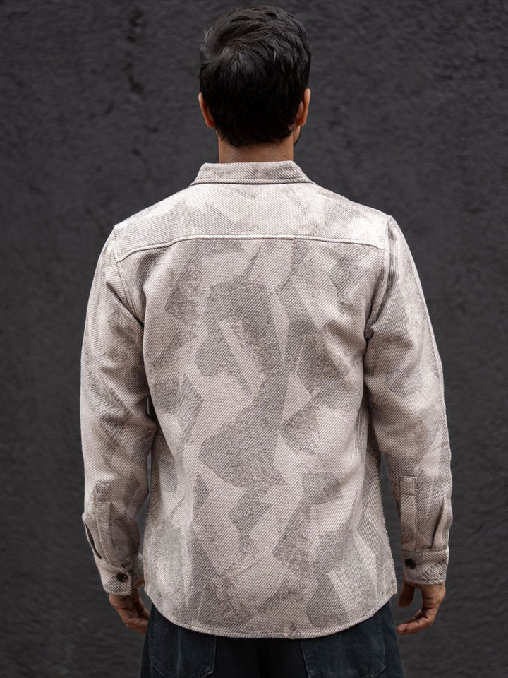 Powerlook Men Opaque Printed Casual Shirt
