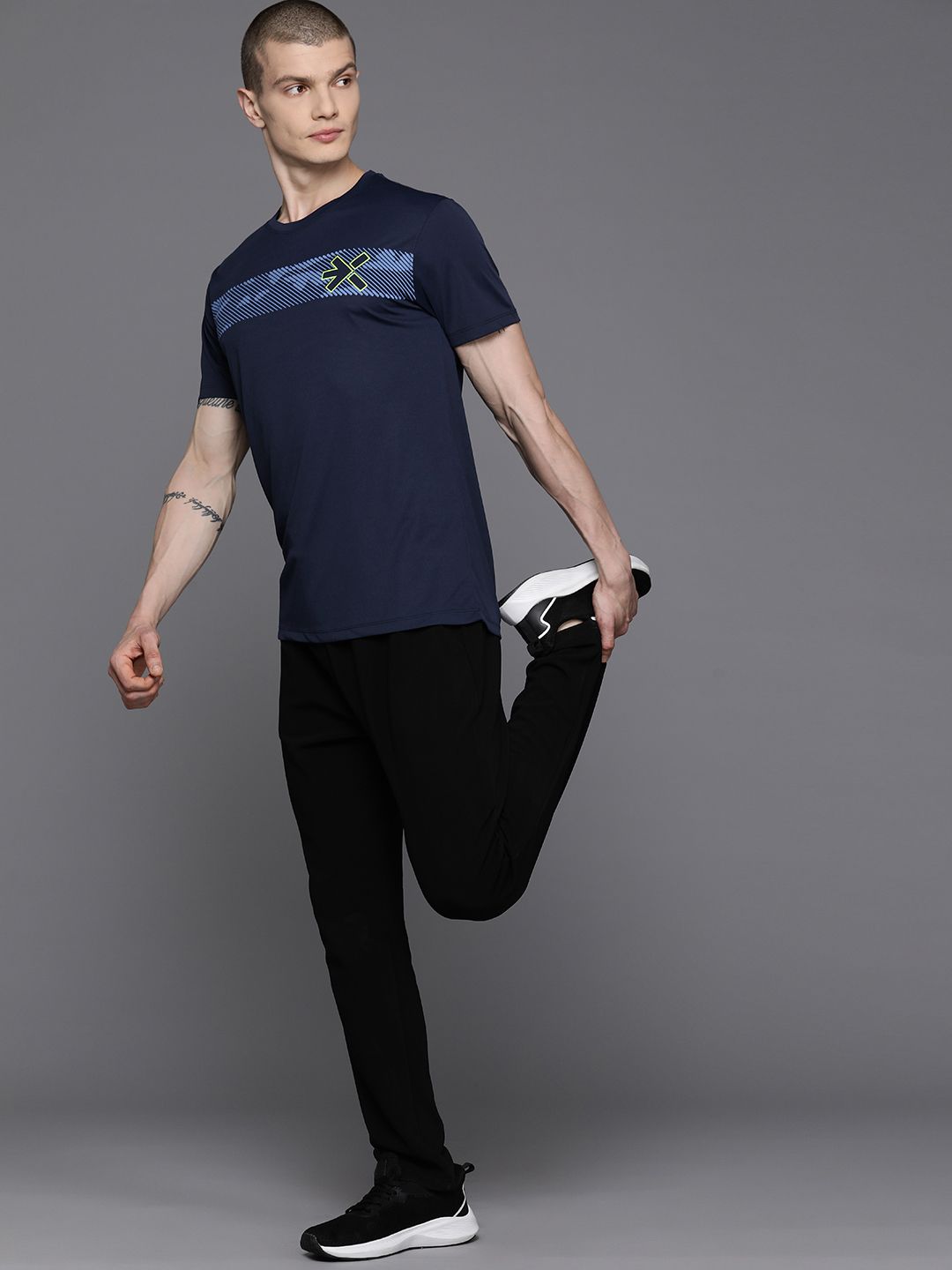 HRX by Hrithik Roshan Printed Training T-shirt