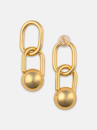 SOHI Contemporary Drop Earrings