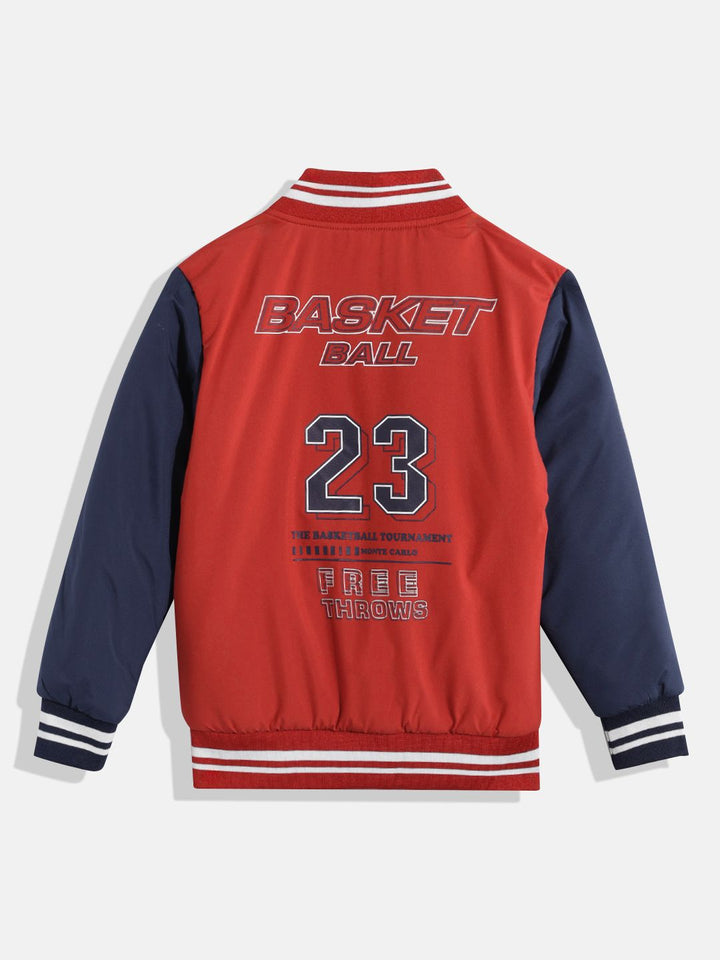 Monte Carlo Boys Typography Varsity Jacket