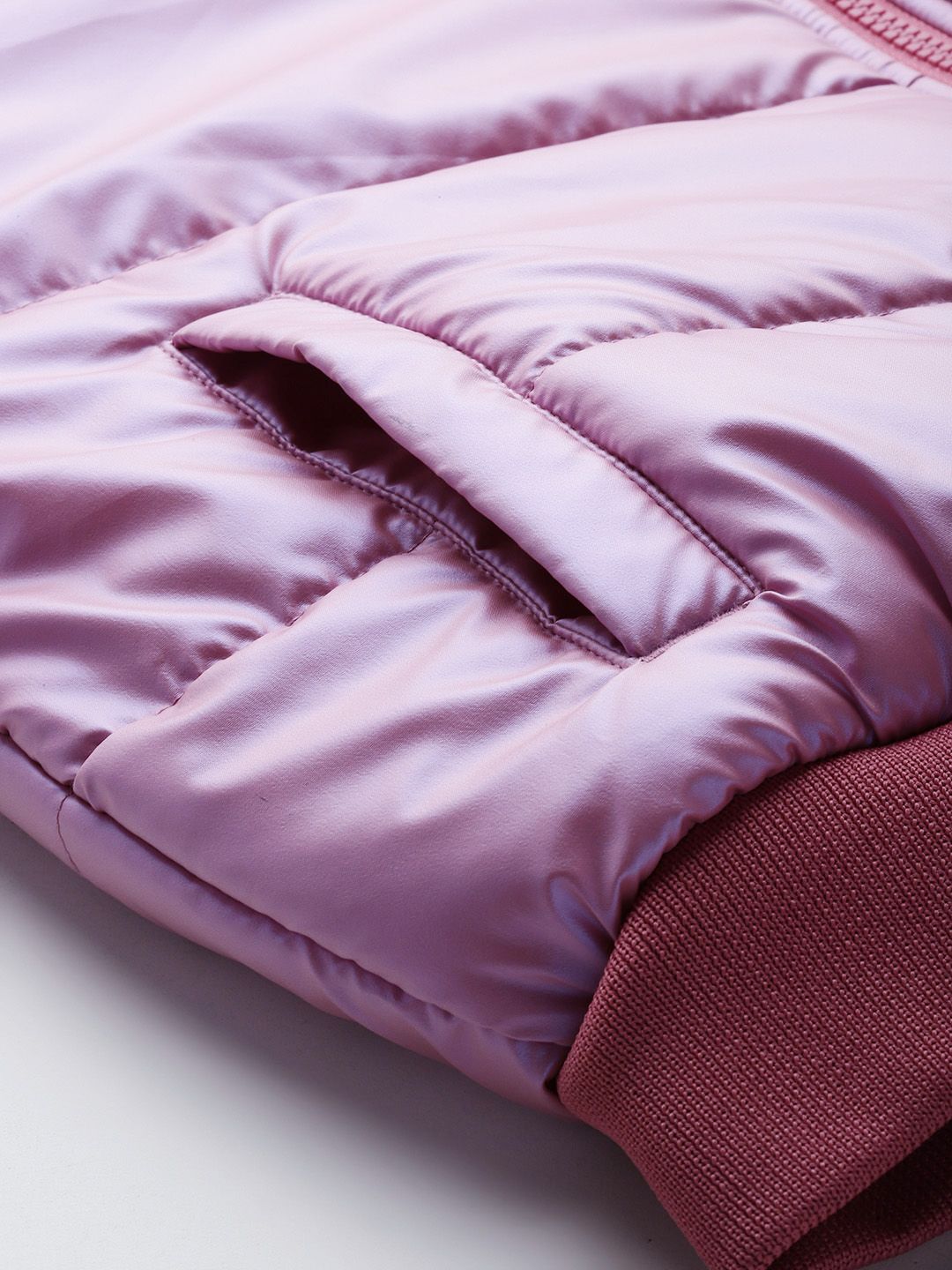 DressBerry Cropped Puffer Bomber Jacket