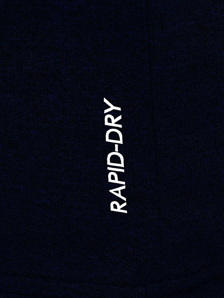 HRX by Hrithik Roshan Men Contrast Panel Rapid-Dry Training T-shirt