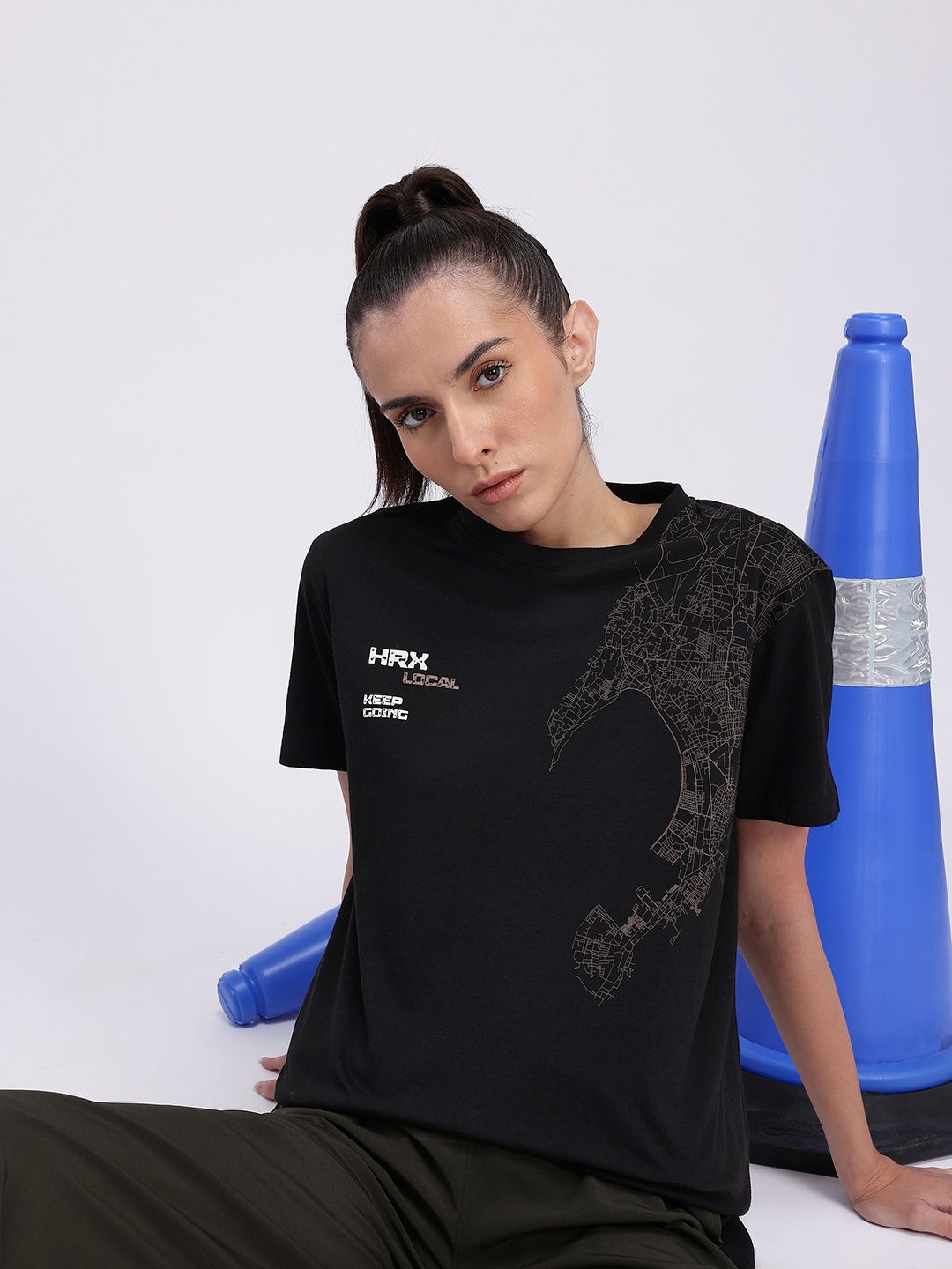 HRX by Hrithik Roshan Printed Lifestyle T-shirt