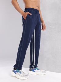 HRX by Hrithik Roshan Men Striped Detail Training Track Pants