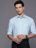 Raymond Slim Fit Textured Pure Cotton Formal Shirt