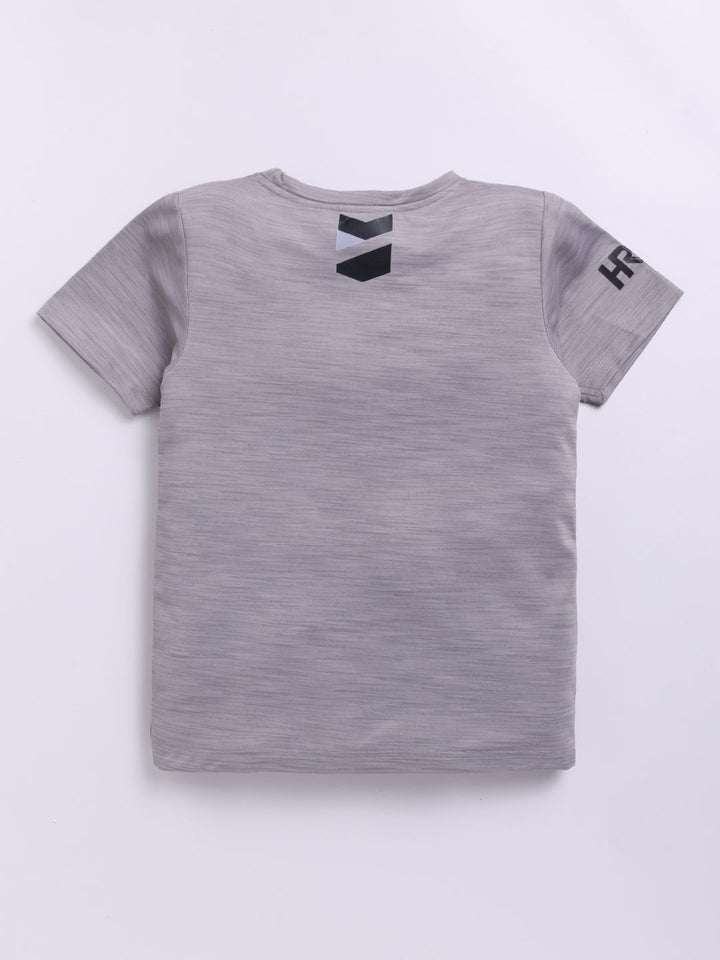 HRX by Hrithik Roshan Boys Typography Printed T-shirt