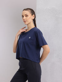HRX by Hrithik Roshan Women Yoga Crop T-shirt