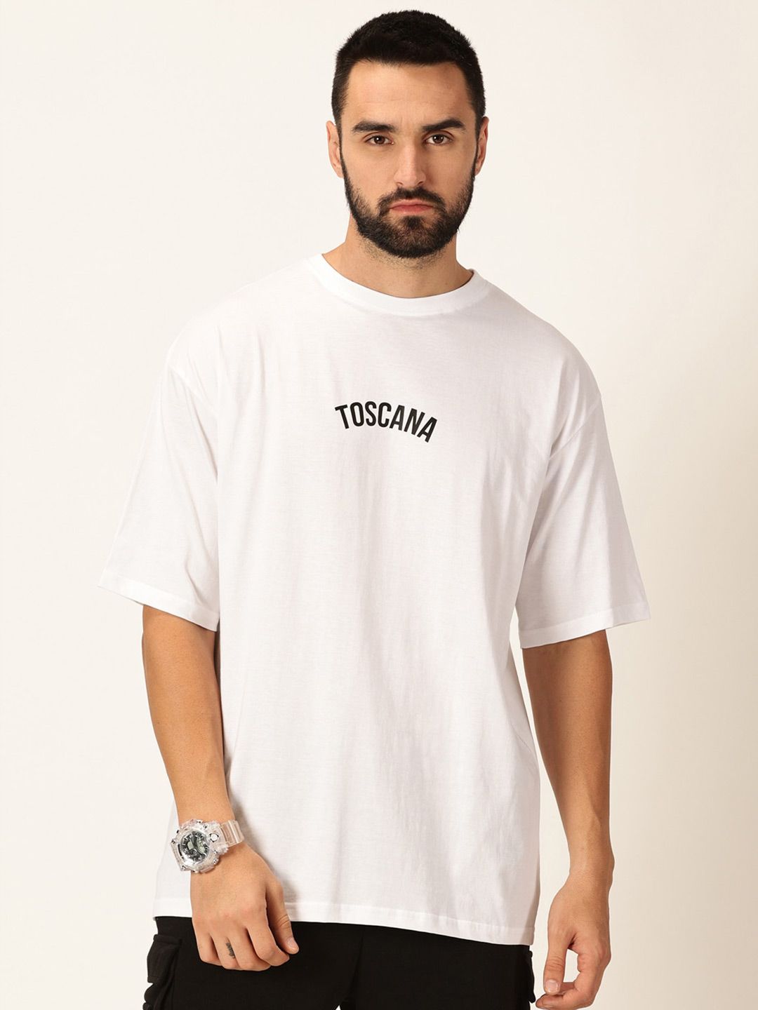Thomas Scott Round Neck Typography Printed Bio Finish T-shirt