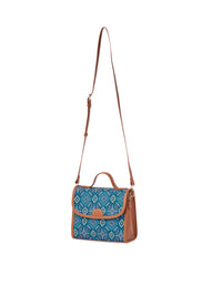 TEAL BY CHUMBAK Graphic Printed Sling Bag