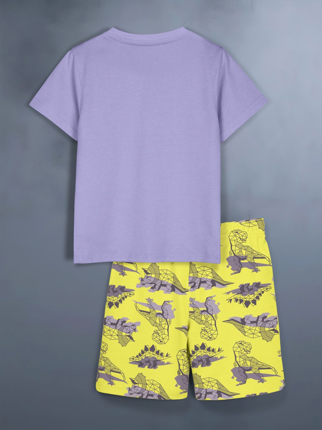 HELLCAT Boys Pack Of 2 Printed T-shirt with Shorts
