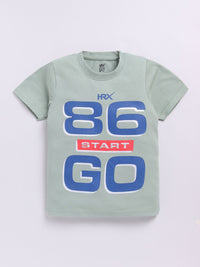 HRX by Hrithik Roshan Boys Printed T-shirt