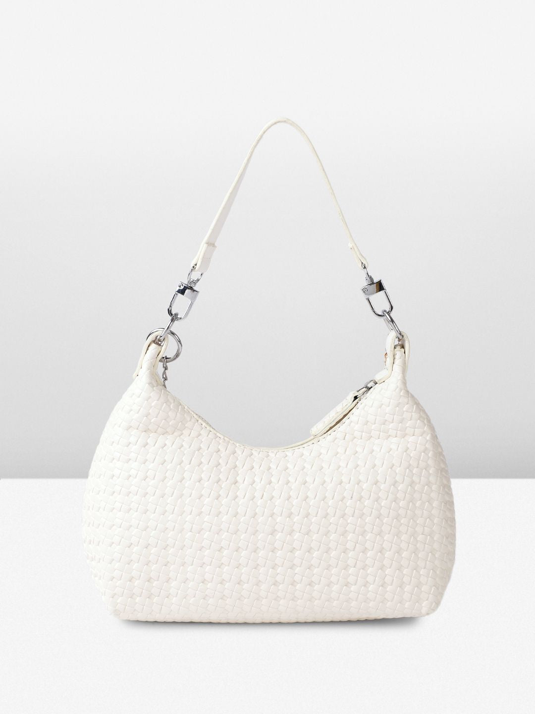 all about you Textured Structured Hobo Bag