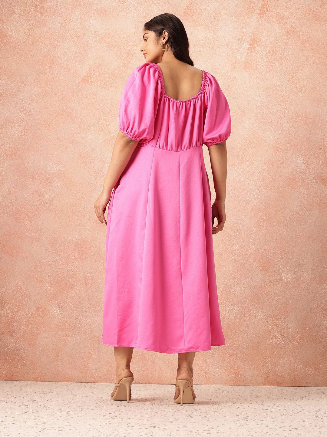 all about you Plus Size Fit & Flare Maxi Dress