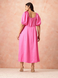 all about you Plus Size Fit & Flare Maxi Dress