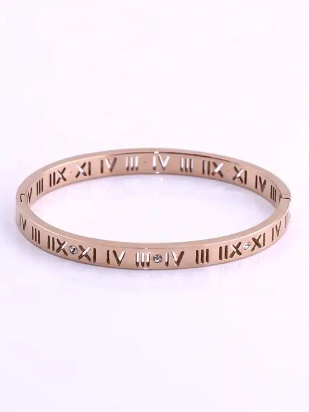Batu keluli tahan karat asin yang disemat era roman kada gelang