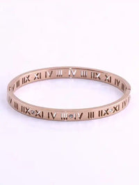 Batu keluli tahan karat asin yang disemat era roman kada gelang