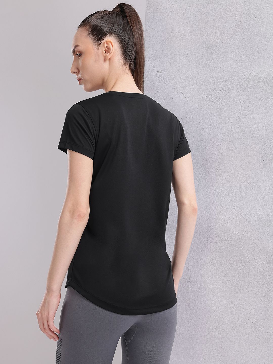 HRX by Hrithik Roshan Women Printed Rapid-Dry Training T-shirt