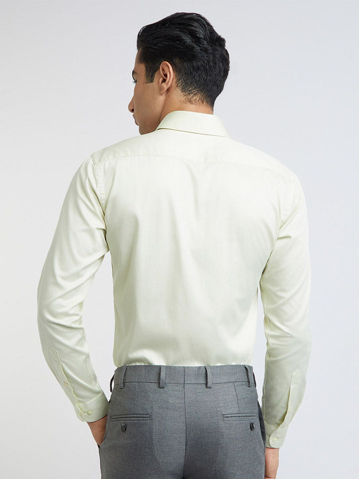 Raymond Men Organic Cotton Slim Fit Opaque Formal Shirt