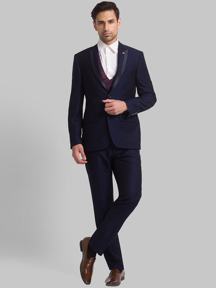 Raymond Men Single-Breasted Three-Piece Formal Suit