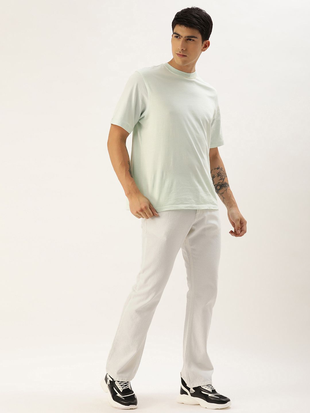 Bene Kleed Men Mid-Rise Boot Cut Jeans