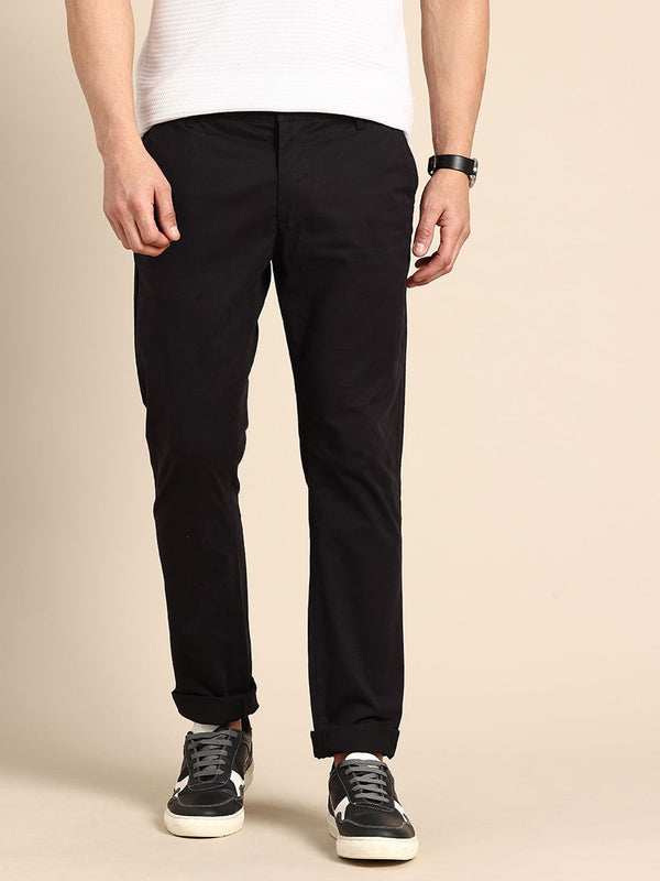 Being Human Men Slim Fit Chinos Trousers