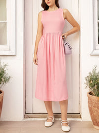 DressBerry Pastel Dreams A-Line Midi Dress