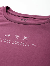 HRX by Hrithik Roshan Rapid-Dry Printed Training T-shirt