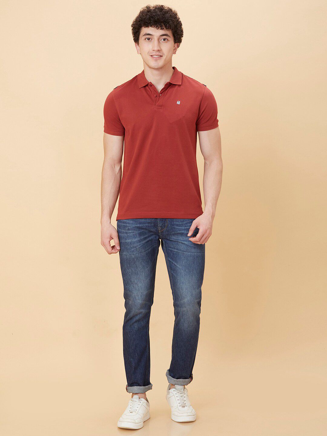 Being Human Polo Collar T-shirt