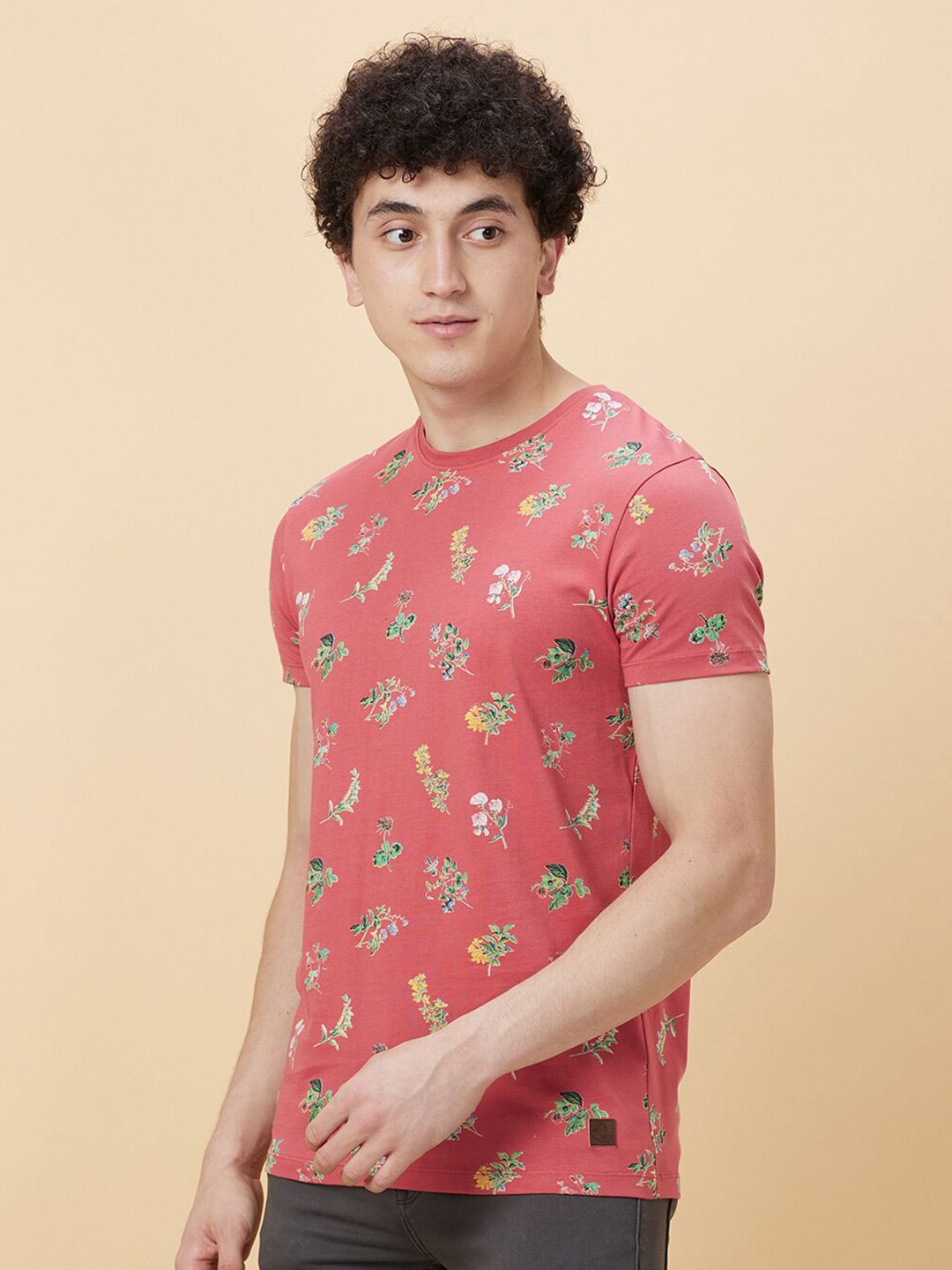 Being Human Conversational Printed Round Neck Pure Cotton T-shirt