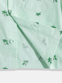 Moms Love Infant Boys Tropical Printed Pure Cotton Casual Shirt