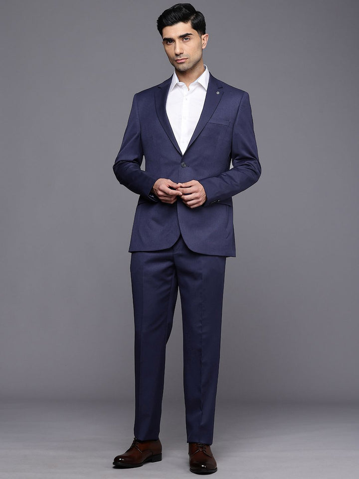 Raymond Notched Lapel Single-Breasted Formal 2 Piece Suits