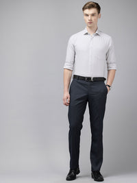 Park Avenue Slim Fit Micro Checked Pure Cotton Formal Shirt