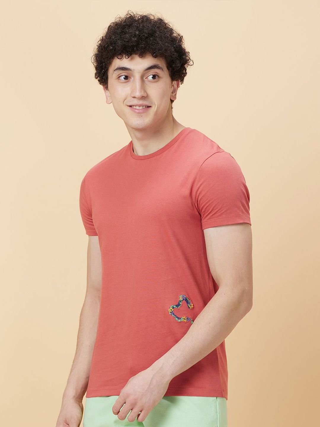 Being Human Round Neck Short Sleeves T-shirt