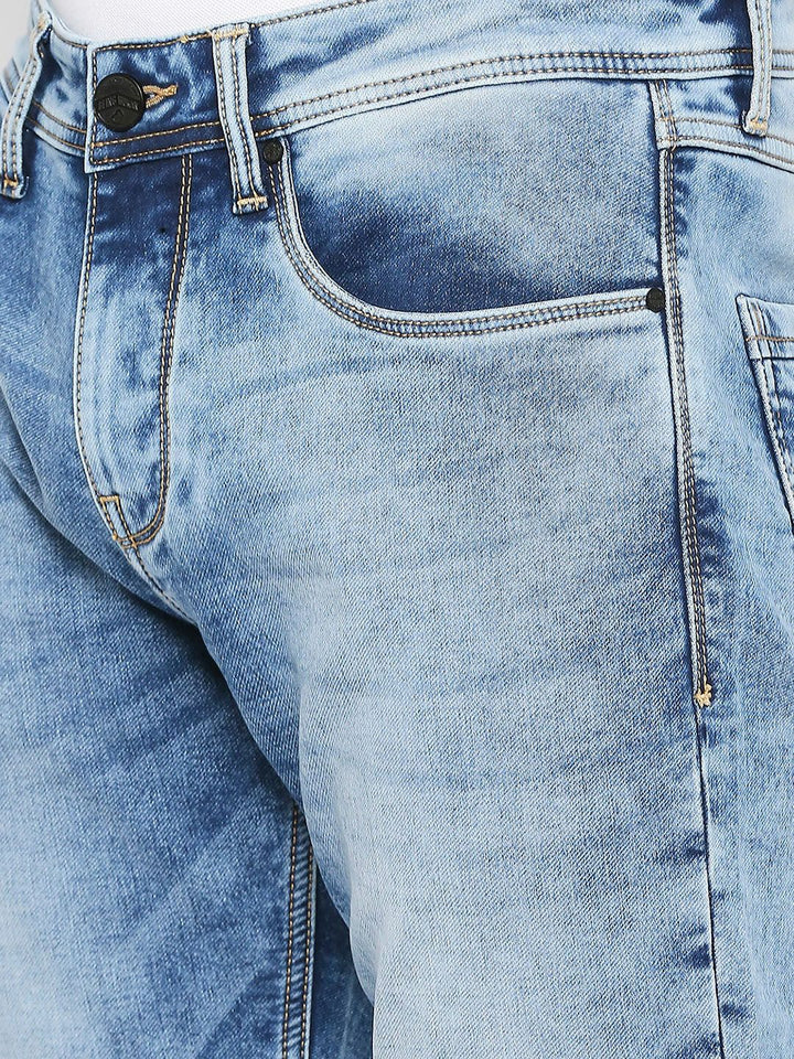 Being Human Men Slim Fit Heavy Fade Jeans