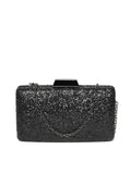 Lino Perros Black Embellished Clutch
