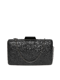 Lino Perros Black Embellished Clutch