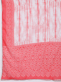 EXTRA LOVE BY LIBAS Plus Size Bandhani Printed Gotta Patti Pure Cotton Kurta Set