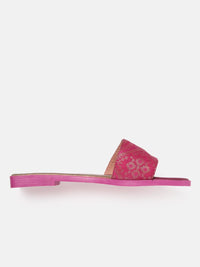 Anouk Women Woven Design Ethnic Open Toe Flats