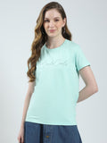 Monte Carlo Brand Logo Embroidered T-shirt