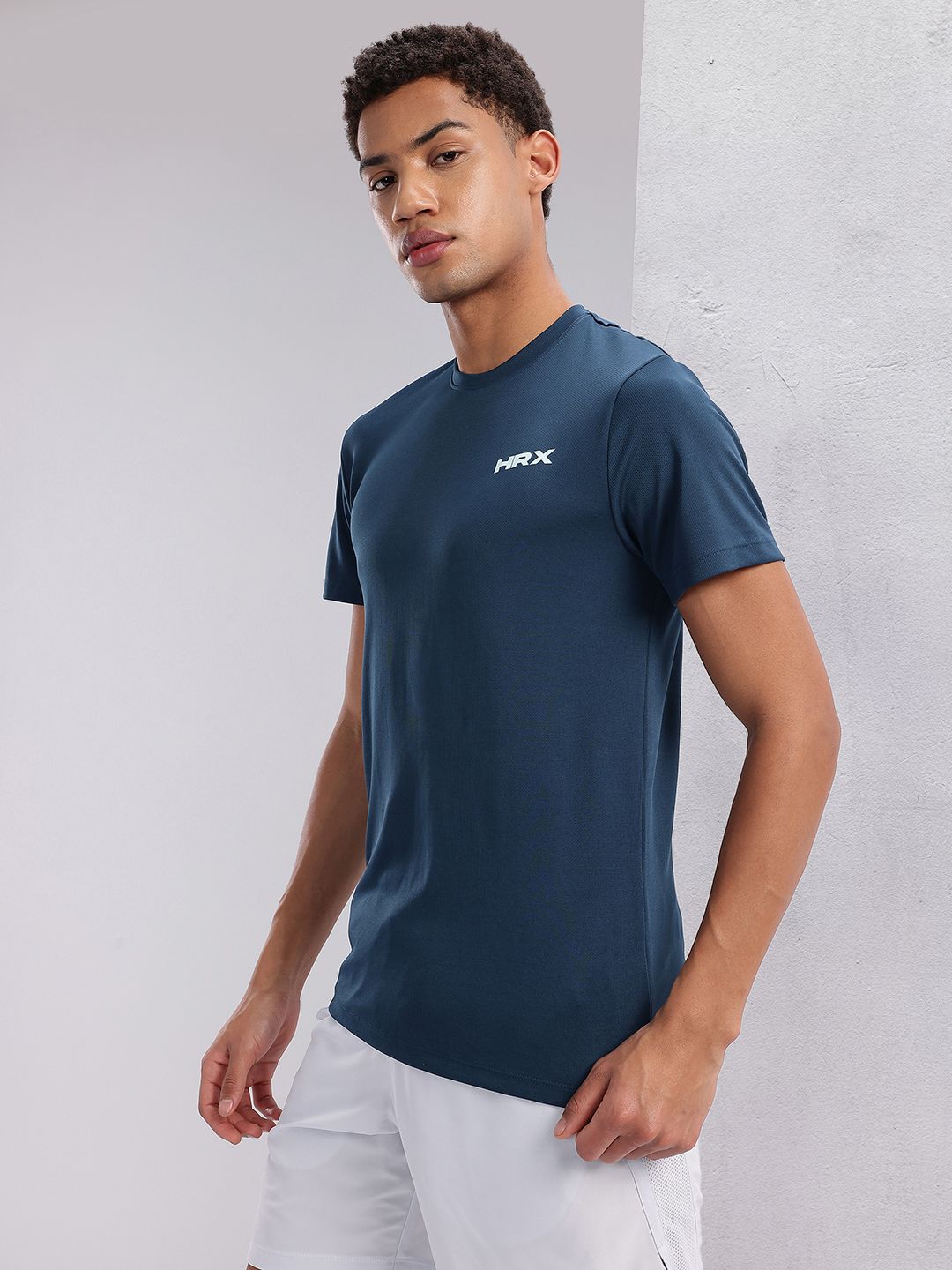 HRX by Hrithik Roshan Couple Collection Typography Printed Rapid Dry Running T-shirt