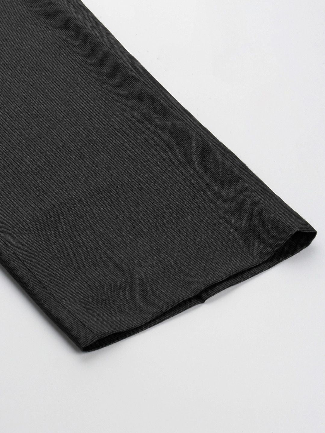 Park Avenue Men Formal Black Trousers