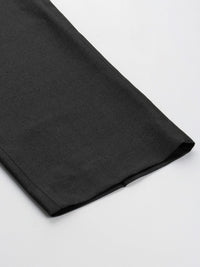 Park Avenue Men Formal Black Trousers