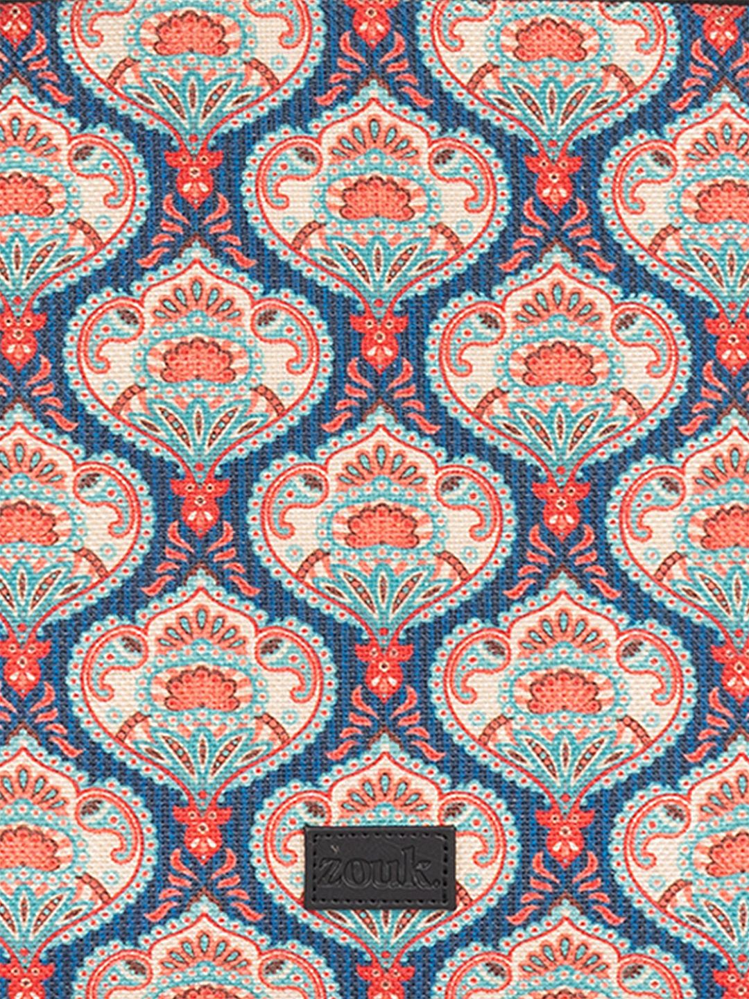 ZOUK Kovil Printed Water Resistance Backpack Up to 16 inch