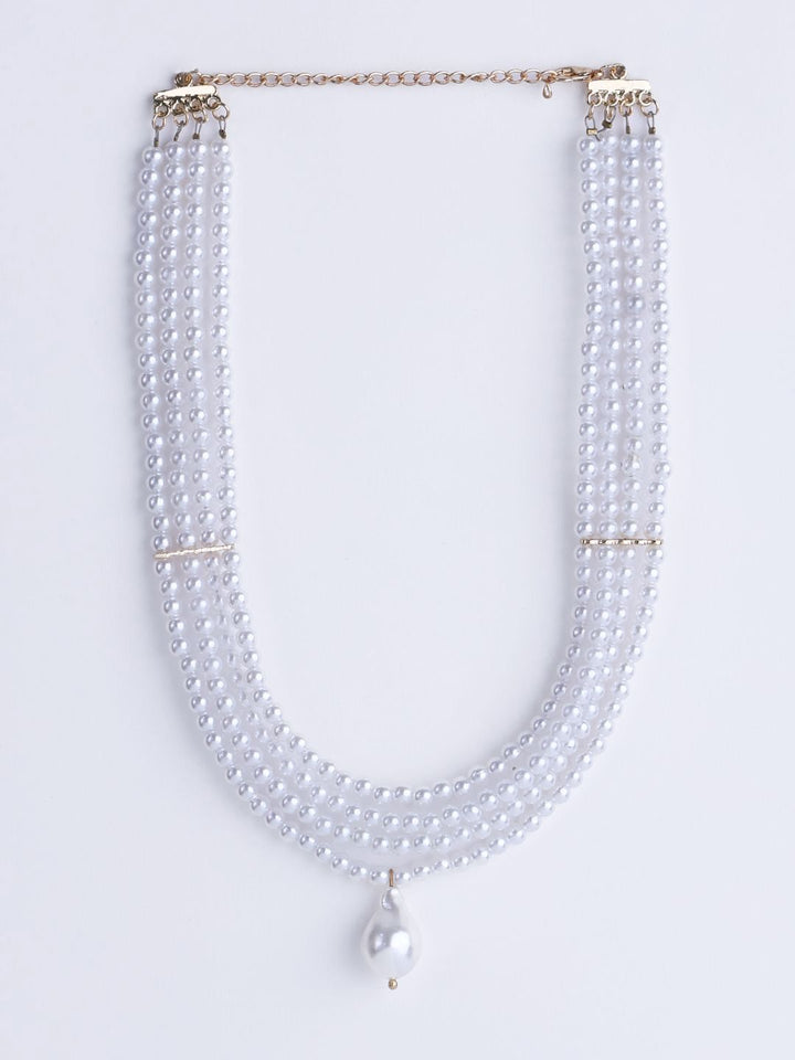 VOGUE PANASH Brass Gold-Plated Necklace
